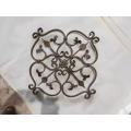 Forged Panels Decoration Component for Wrought iron Gates Forged parts for Wrought iron Railings